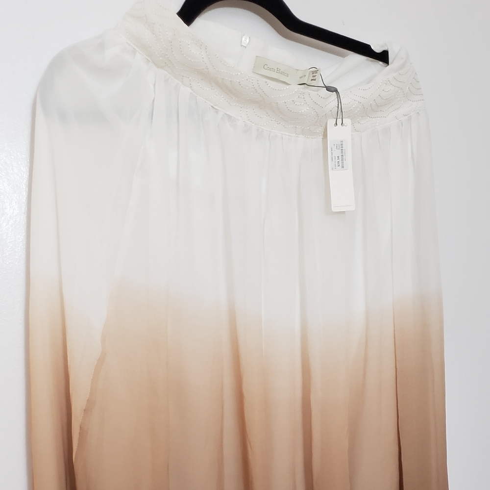 Skirt. Flowy. Ombre color.